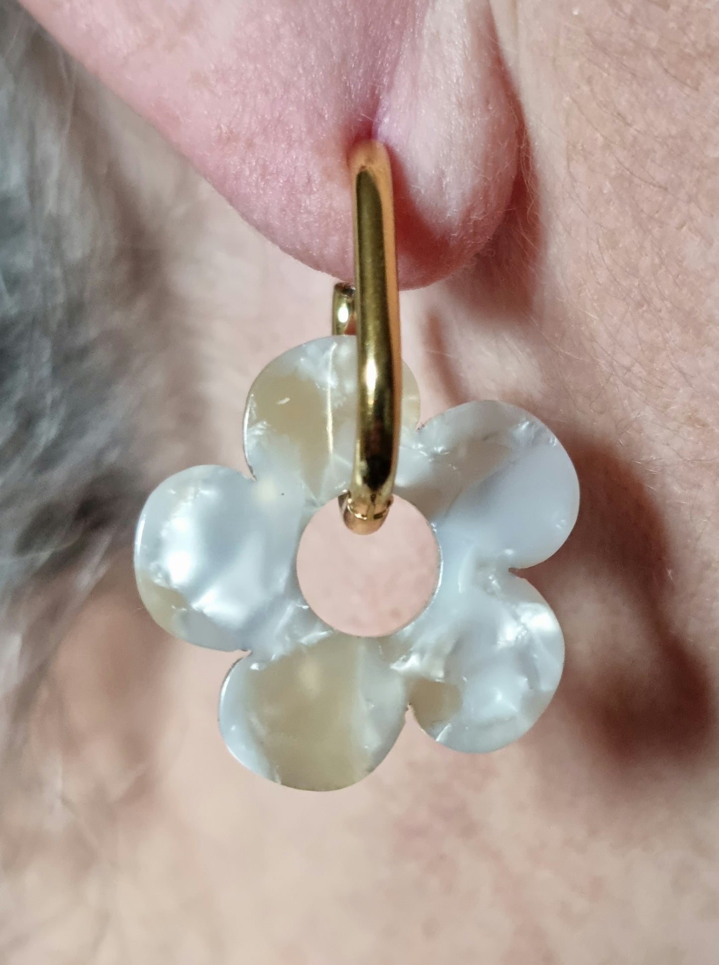 Boucles d'Oreilles Sablé