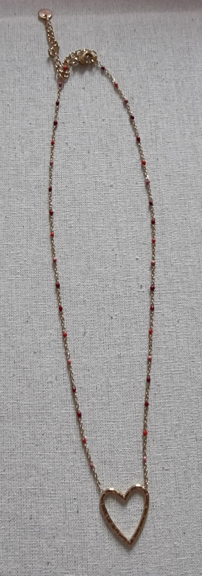 Collier Cœur Amora