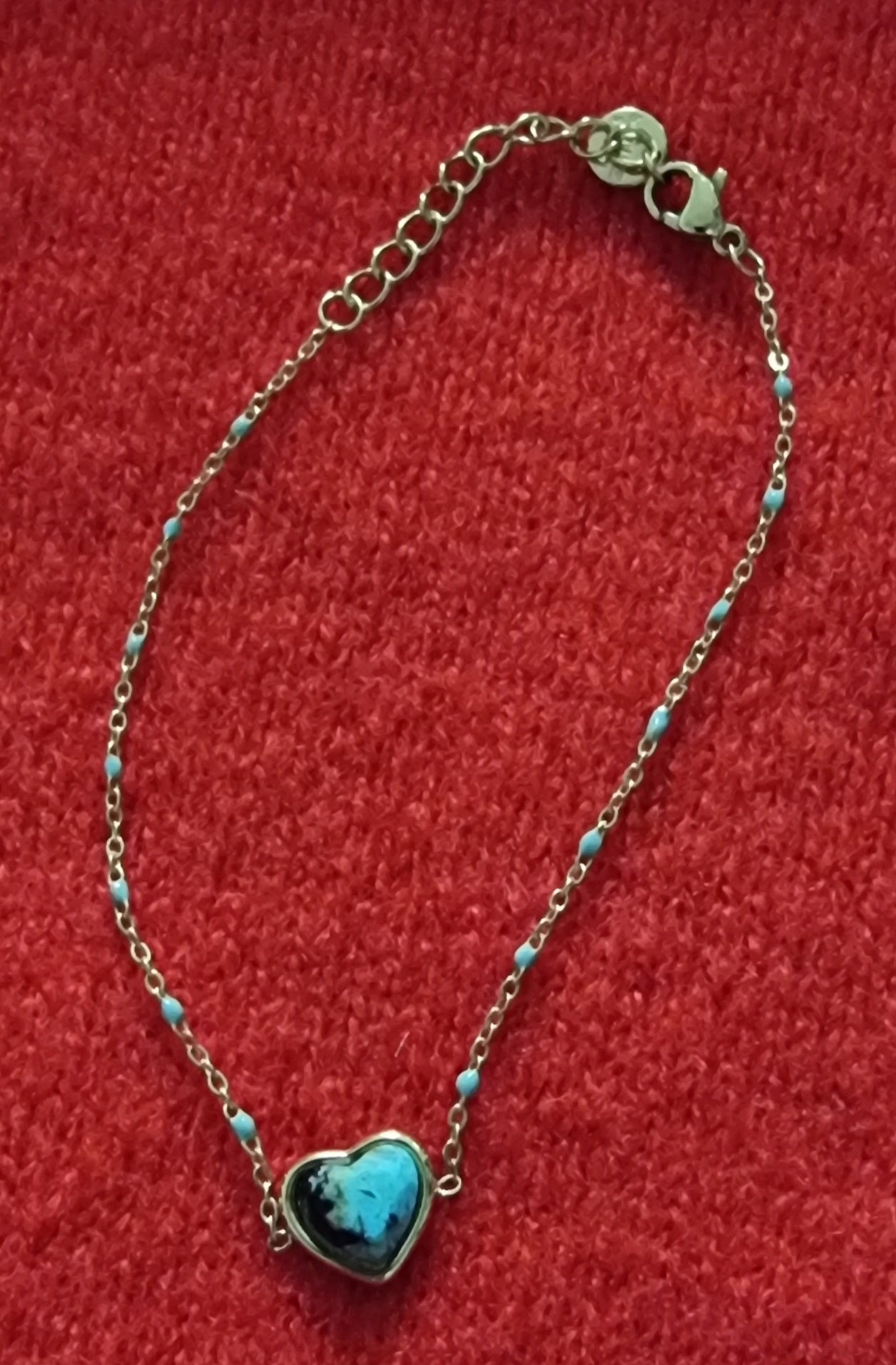 Bracelet Pendentif cœur Azuréa