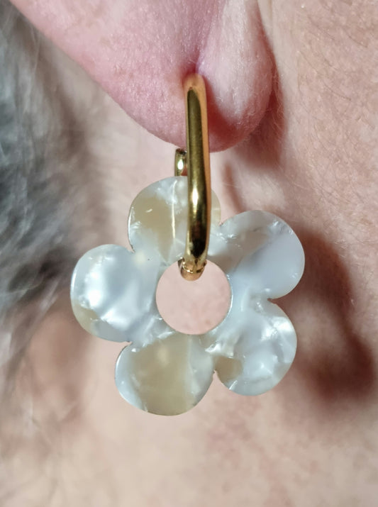 Boucles d'Oreilles Sablé