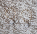 Boucles d'Oreilles Trèfle Ecru