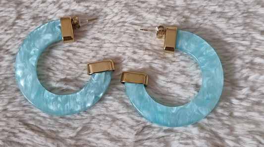 Boucle d'Oreilles Océan
