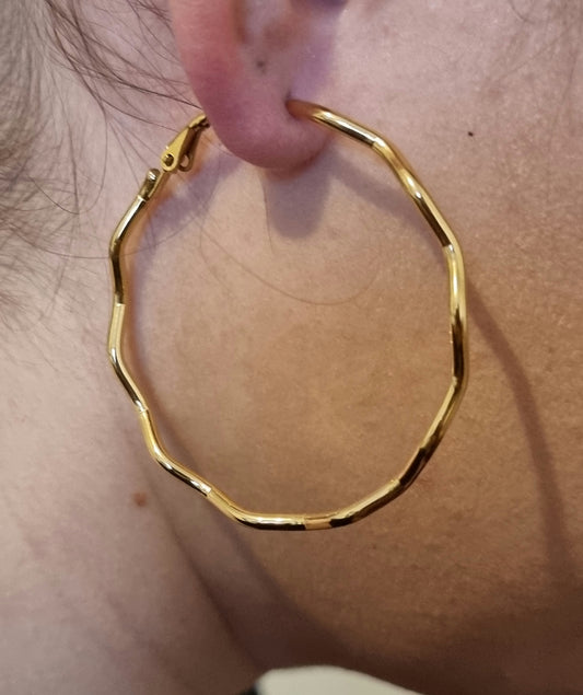 Boucles d'Oreilles Wavéa
