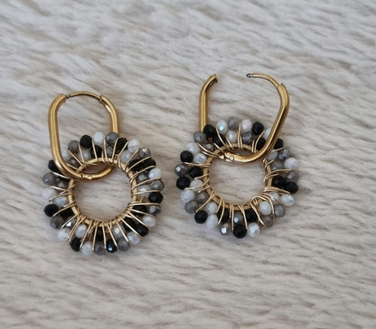 Boucles d'Oreilles Noiréa