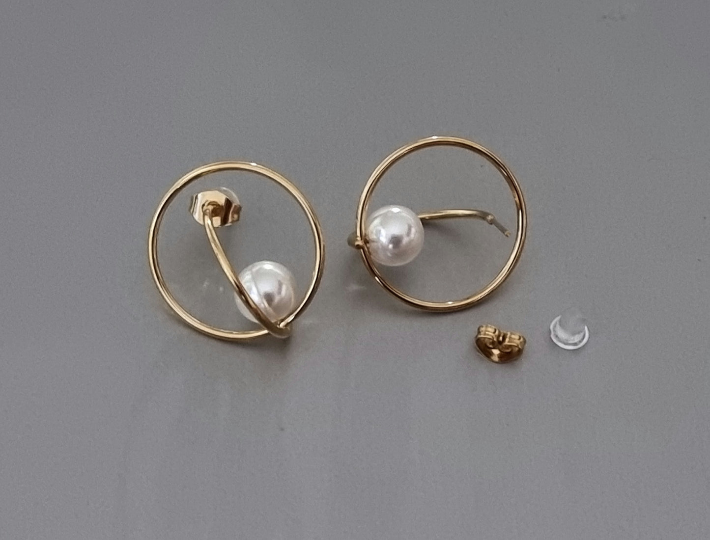 Boucle d'Oreilles Opale