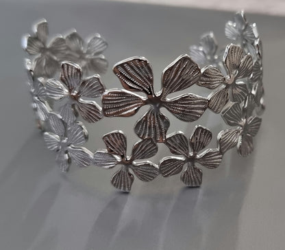 Bracelet Jonc Camélia
