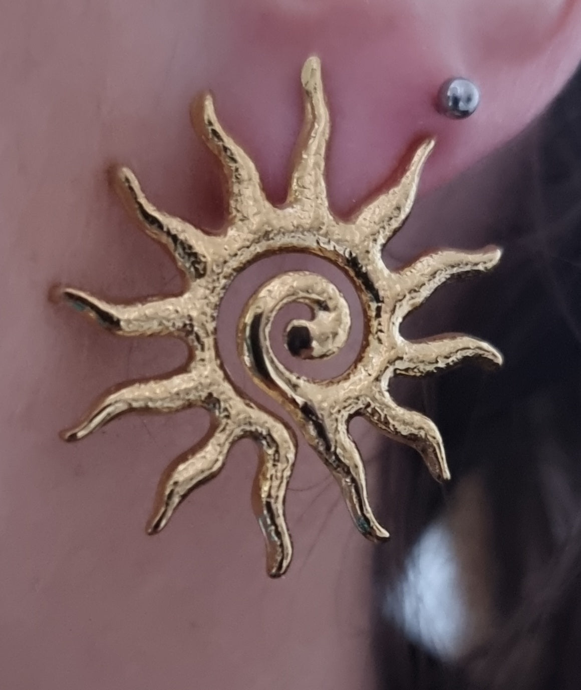 Boucle d'Oreilles Soleil