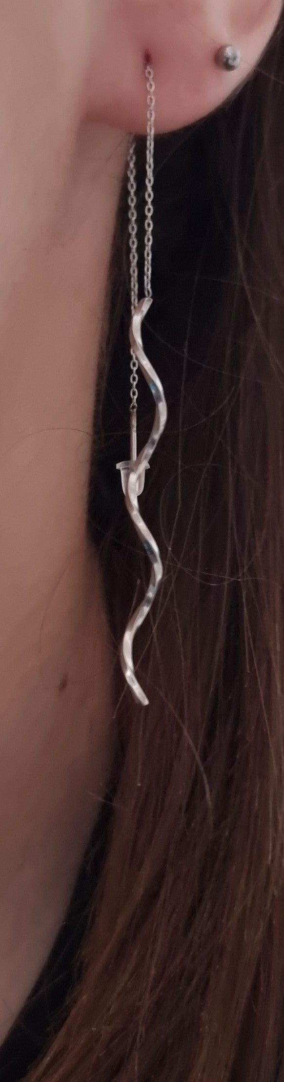 Boucle d'Oreilles Tourbillon