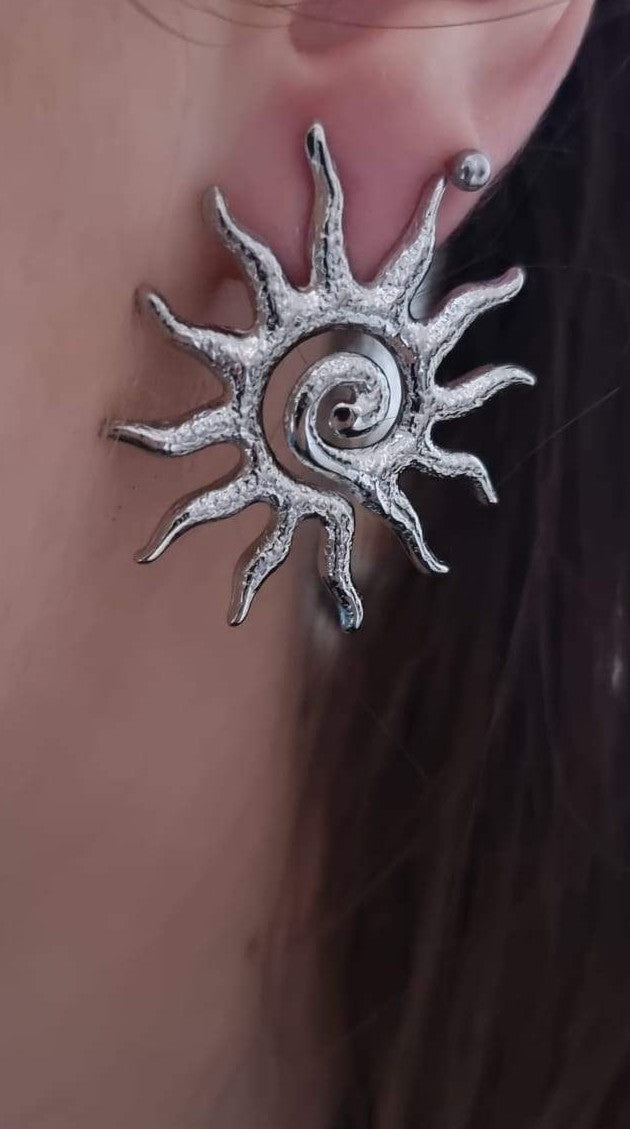 Boucle d'Oreilles Soleil